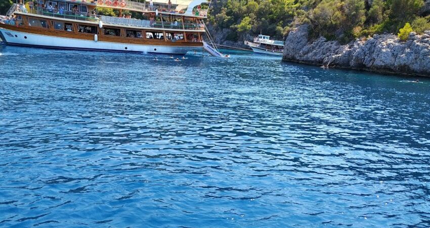 Akdeniz Turu  Marmaris -Göcek -Antalya 5 tekne 1 rafting(Kayseri -Nevşehir -Konya -Aksaray )Hareketli 
